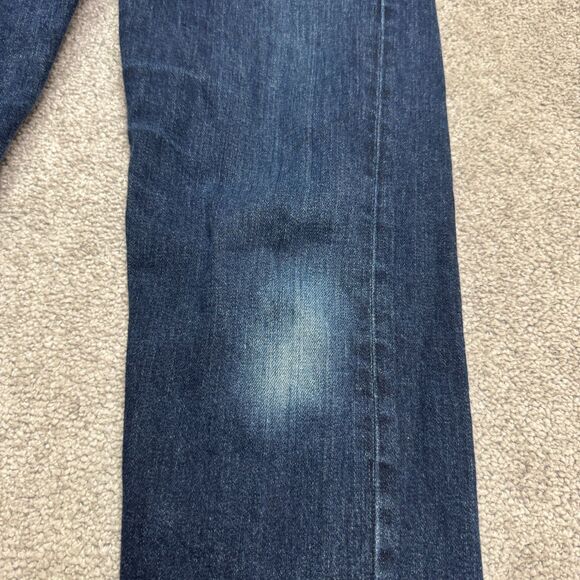 Rag & Bone Standard Issue Fit 2 Slim Selvedge Denim Jeans Mens 30 Button Fly L27 - Picture 5 of 16